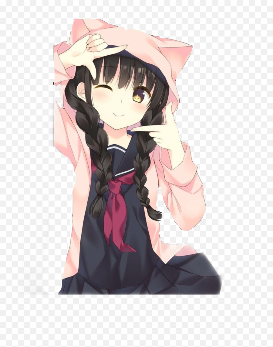 Anime Cute Kawaii Sticker - Mad Hatter Nightcore Art Emoji,Gmail Hoodie Emoji