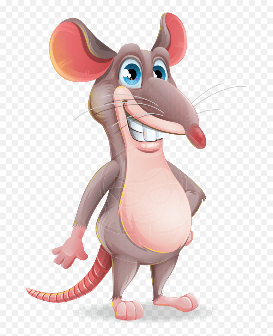 Cartoon Funny Mouse Vector Character - Funny Mouse Cartoon Emoji,Rat Faces Emotions