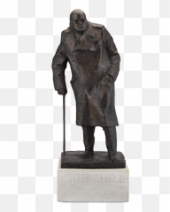 Sir Winston Churchill - Bronze Churchill Statue Emoji,John Roberts Emotions