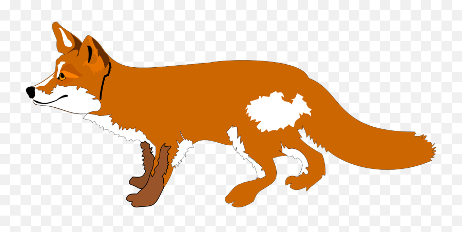 Cartoon Fox Clip Art - Clipart Fox Running Emoji,Fox Emojis Transparent Background