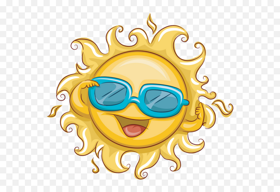 Wishing You A Happy Friday - Transparent Sun Wearing Sunglasses Emoji,Happy Friday Emoticon