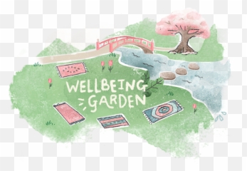 Wellbeing Garden Happy Place Festival - Illustration Emoji,Tree Of Emotions Recipes