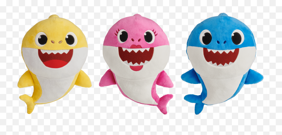 Pinkfong Baby Shark Talking Plush - Baby Shark Stuffed Toy Emoji,Cuddle Up Emoticon