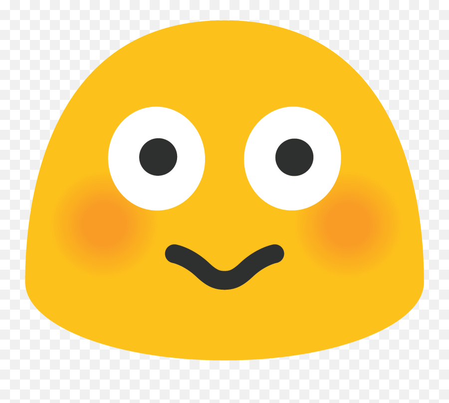 Shy Emoji Android,Flustered Emoji