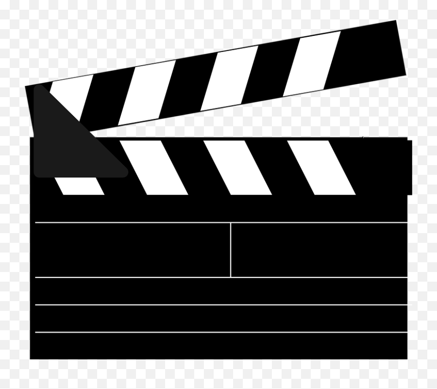 Clipping Clack Media Clapperboard Movie - Movie Night Clipart Emoji,Faces Emotion Theatre Royality Free