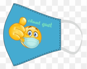 Standard U2013 I - Stitch Masks Happy Emoji,Emoticon Looking Left And Right
