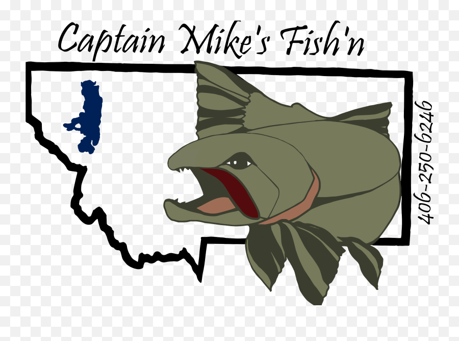 Flathead Lake Fishing Charters Koocanusa U0026 Flathead Lake - Salmonids Emoji,Fishing Emotion Charger