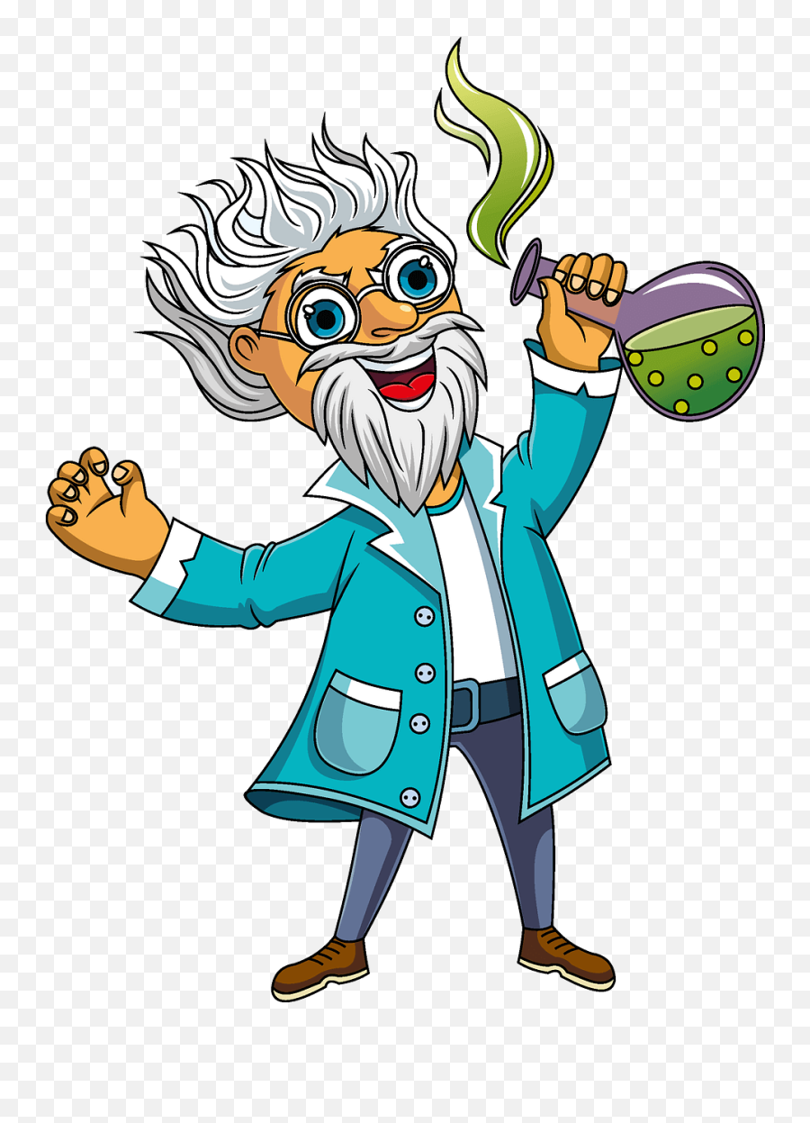 Evil Scientist Clipart Transparent Free - Clipart World Evil Scientist Png Emoji,Mad Moustache Emojis