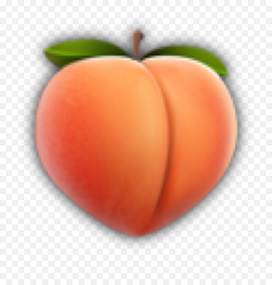 Peach Fruit I Guess Orange Green Aesthetic Apple - Apple Peach Emoji,Fruit Emoji