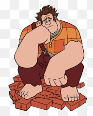 Triste Mattonisadness Ralph Sticker By Nrggiulia83 - Wreck It Ralph Ralph Clipart Emoji,Wreck It Ralph Emoji That I Can Use