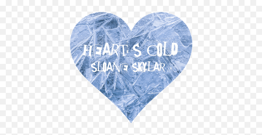 Hearts Cold Frozen Sticker - Hearts Cold Heart Frozen Cool Heart Emoji,Frozen By Emoji