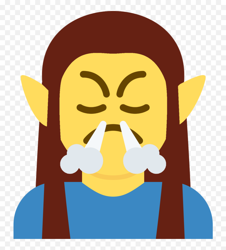 Emoji Face Mashup Bot On Twitter Elf Drooling - For Adult,Drool Emoji