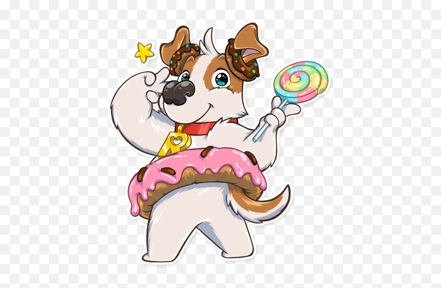 Richie The Dog Sticker Pack - Stickers Cloud Emoji,Stickers Telegram Emoji Lollipop