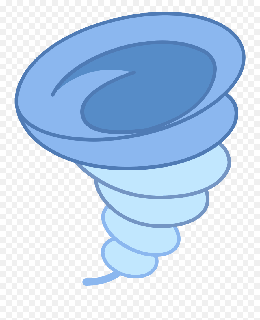Download A Drawing Indicating A Tornado - Ice Tornado Png Emoji,Tornado Whatsapp Emoticons