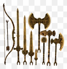 Pin - Skyrim Dwarven Weapons Emoji,Skyrim Emotion Mod