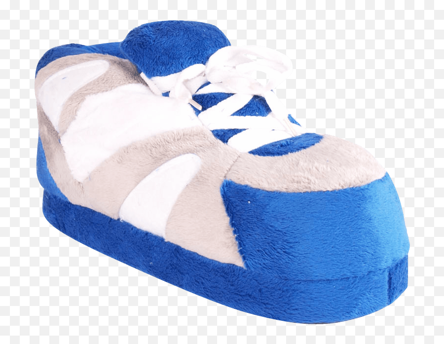 Happyfeet Sneaker Slippers - Blue Gray And White Small Emoji,Blue Ti Dye Emojis