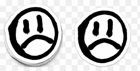 Harmandstore - Harmand Ponder Emoji,Sad Emoticon Wallpaper Black