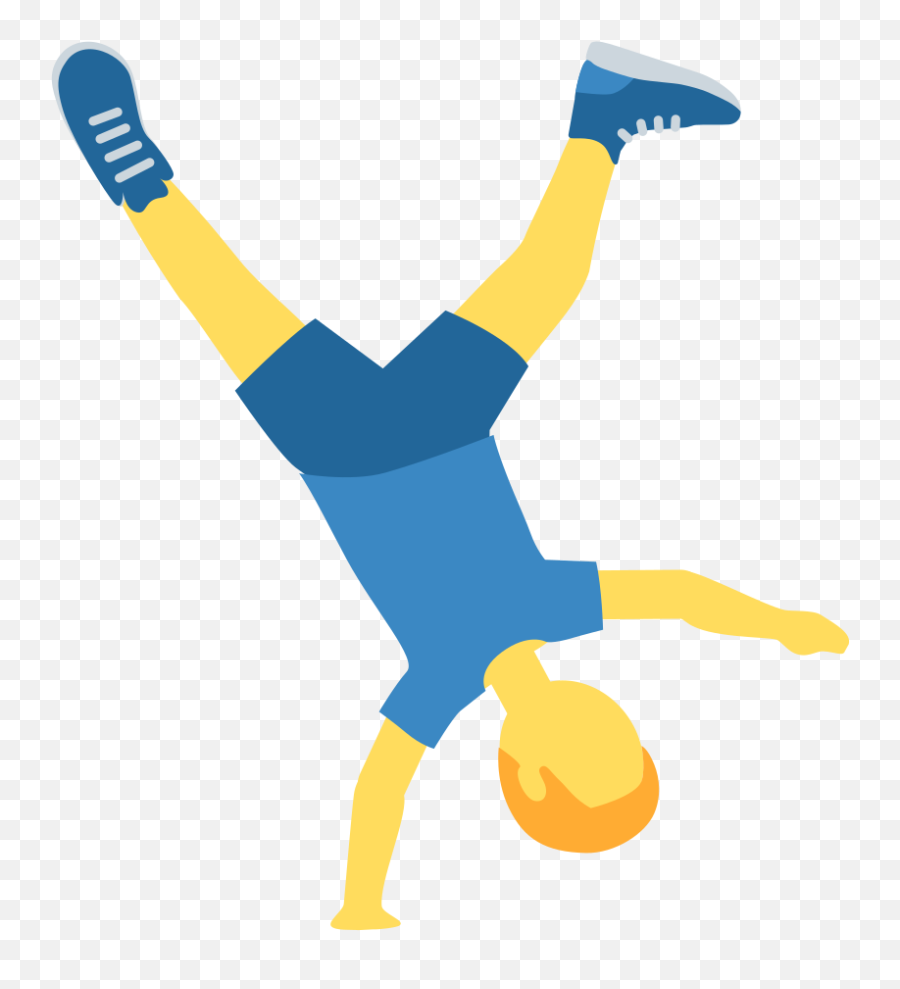 U200d Man Cartwheeling Emoji - What Emoji,Raised Hands Emoji