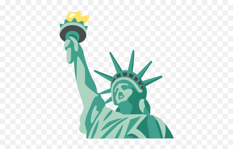 Statue De La Liberté Emoji,Sculpuure Emoji