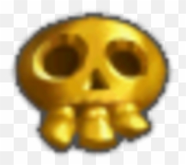 Golden Skull - Happy Emoji,Triforce Heroes Emoticons