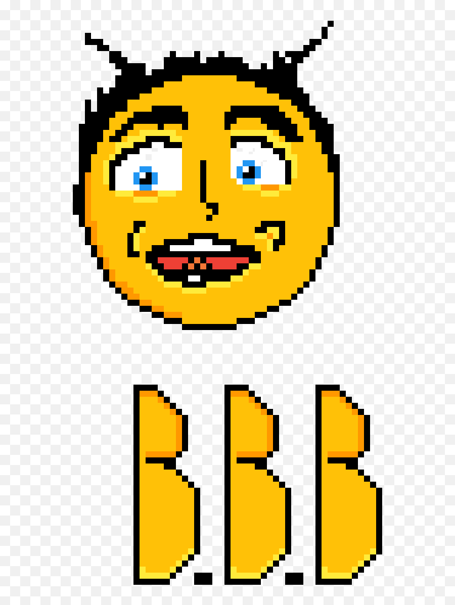 Pixilart - Barry B Benson By Tobiasisgay Barry Bee Benson Pixel Art Emoji,:b Emoticon