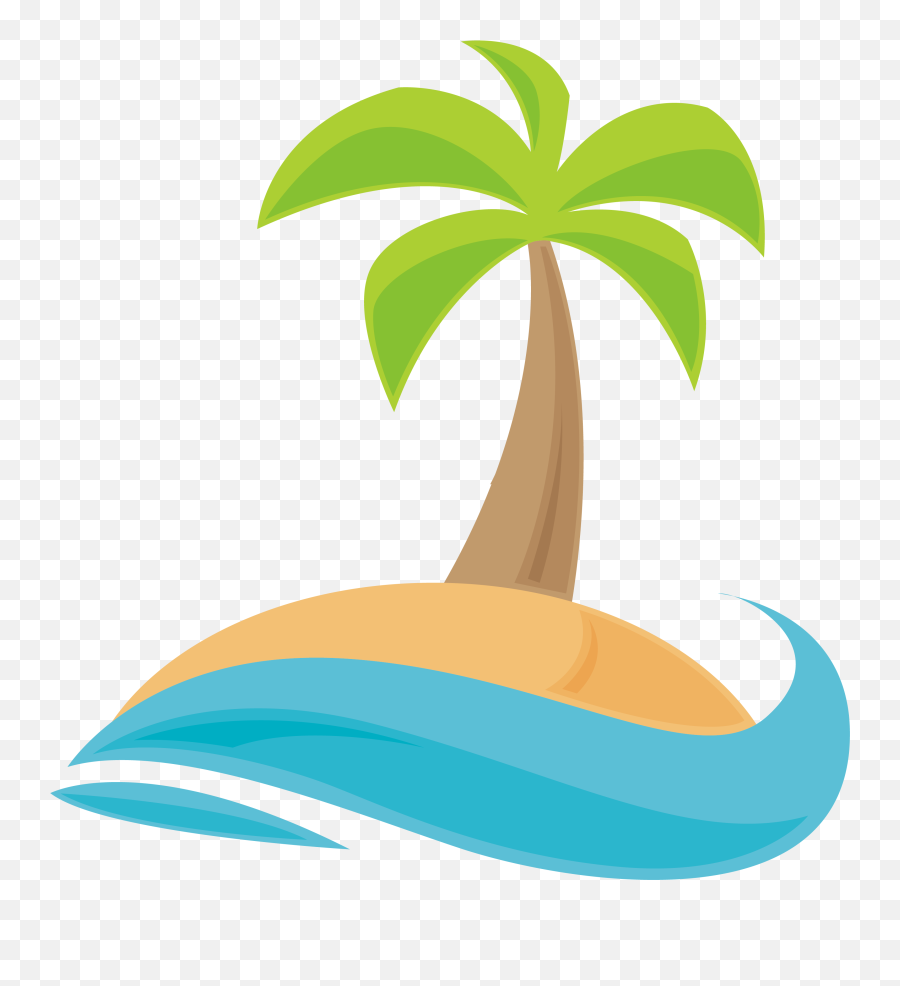 Download Hd Coconut Palm Tree 30513207 Transprent Png Free - Clip Art Palm Tree Emoji,Palm Tree Emoji