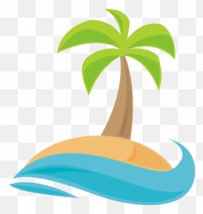 Download Hd Coconut Palm Tree 30513207 Transprent Png Free - Clip Art Palm Tree Emoji,Palm Tree Emoji