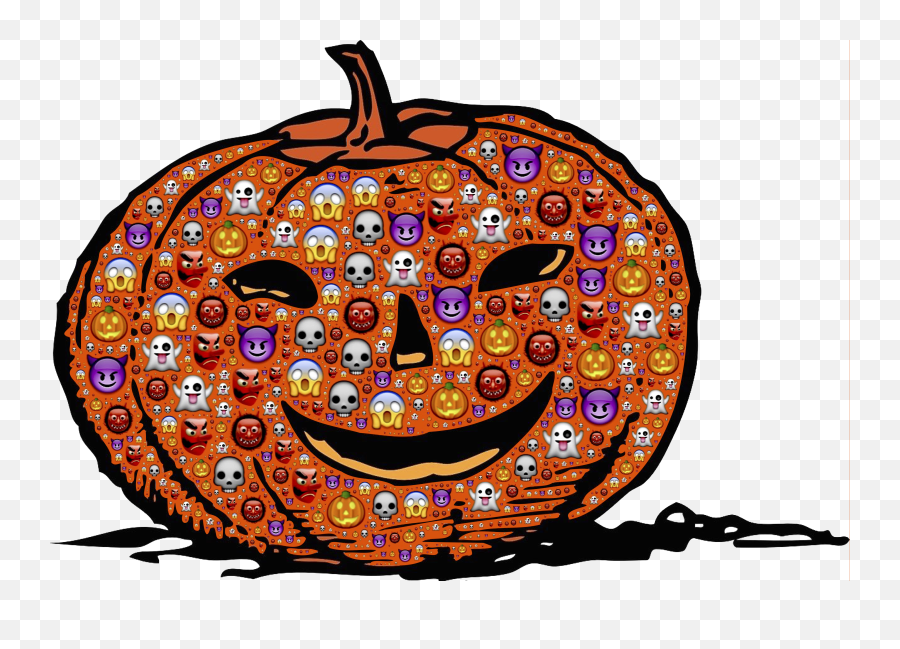 Free Photo Scary Jack - Pumpkin Colorful Emoji,Pumpkin Emoji