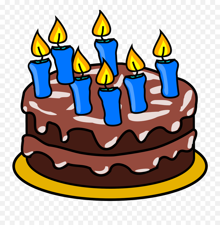 Birthday Cake Clip Art Png Transparent - Birthday Cake Clip Art Emoji,Emoji Birthday Candles