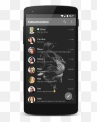 Grey Abstract Theme Chomp Download Apk - Chomp Sms Texts Emoji,Emotion Ui 1.6 Themes