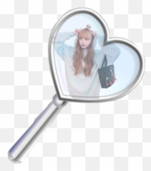 Magnifying Glass Sticker Challenge - Lisa Emoji,Magnifier Girl Emoji