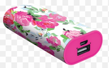 The Macbeth Collection 4000 Mah Floral Printed Power Bank - Portable Emoji,Five Below Emoji Pillows