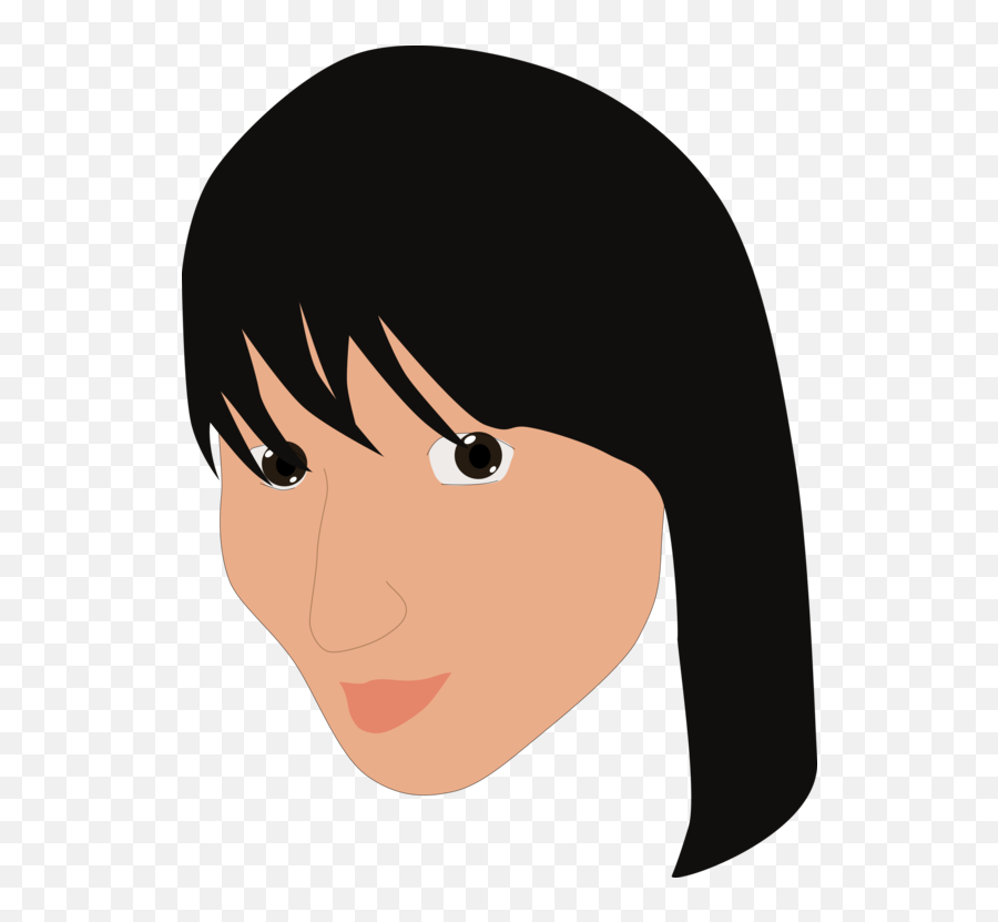 Emotionhairstyleblack Hair Png Clipart - Royalty Free Svg Vector Graphics Emoji,Digital Emotion