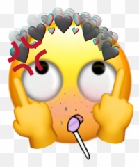 Discover Trending Enojado Stickers Picsart - Happy Emoji,Enfadado Emoticon