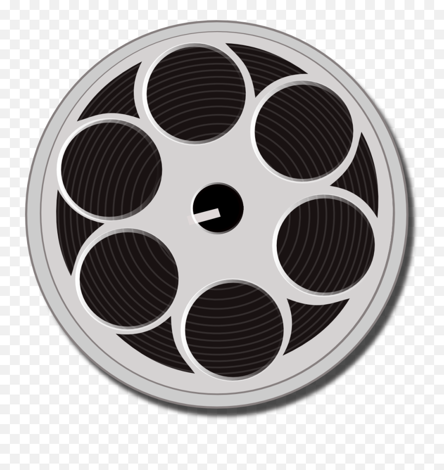 Film Reel Clipart I2clipart - Royalty Free Public Domain Film Reels Clipart Emoji,B3c Emoticon