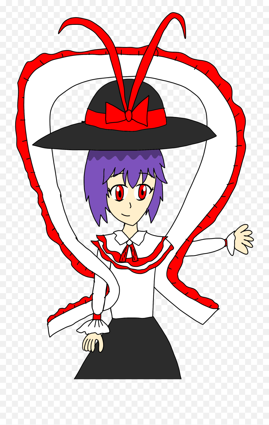 Drawing Every Character From Touhou 6 - 175 Then 15 47th Fictional Character Emoji,Insanity Emotion Drawings