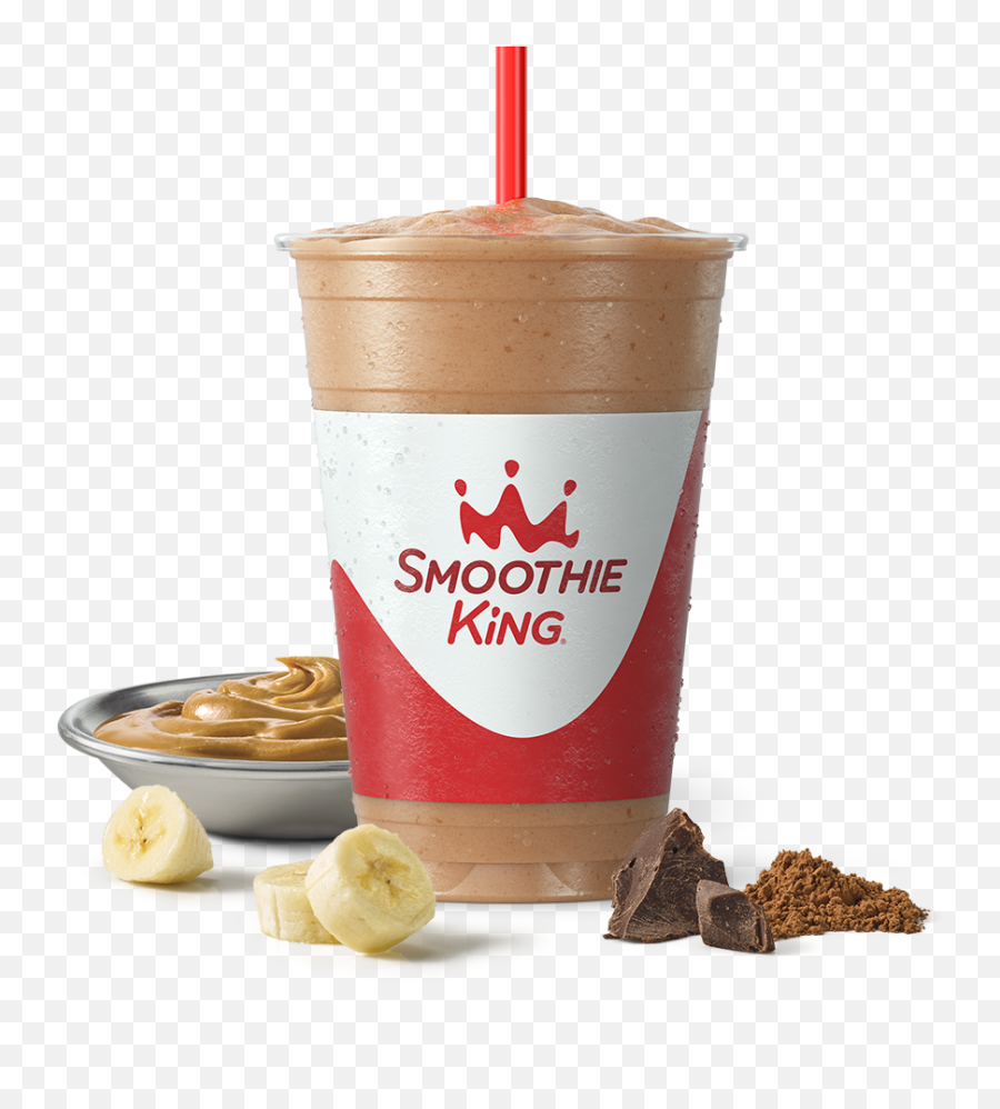 Peanut Power Plus Chocolate Smoothie Smoothie King - Smoothie King Peanut Butter Emoji,Difalco Emotion Pkus