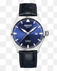 Emotions Collection - Stuhrling Aviator Watch Blue Box Emoji,Leather Emotions