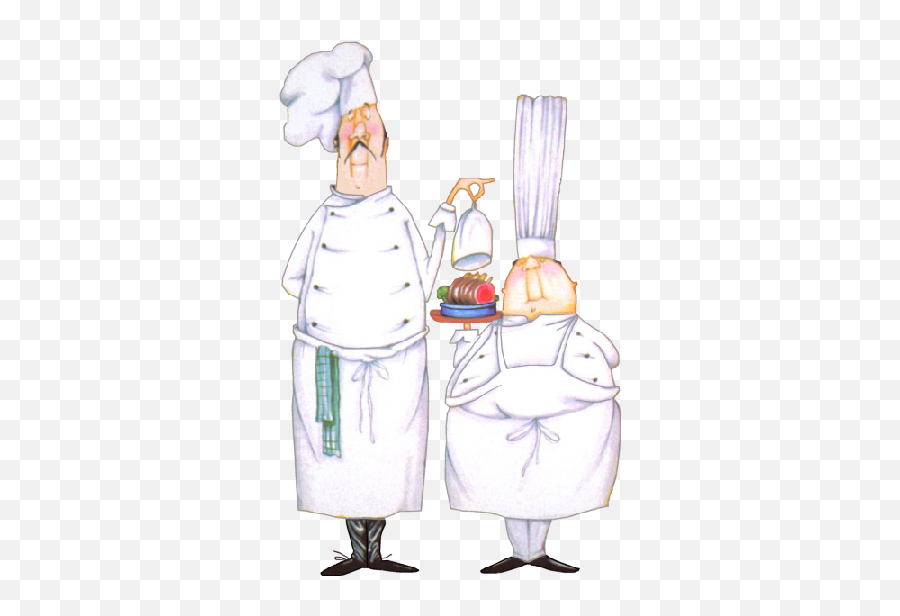 Two Chef Illustration - Two Chefs Cartoon Emoji,Chef's Kiss Emoji