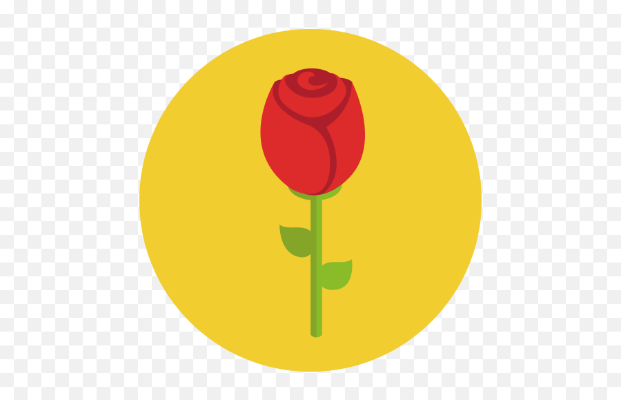 Rose Free Icon Of Valentines Icons Emoji,Yellow Rose Emoticon Facebook