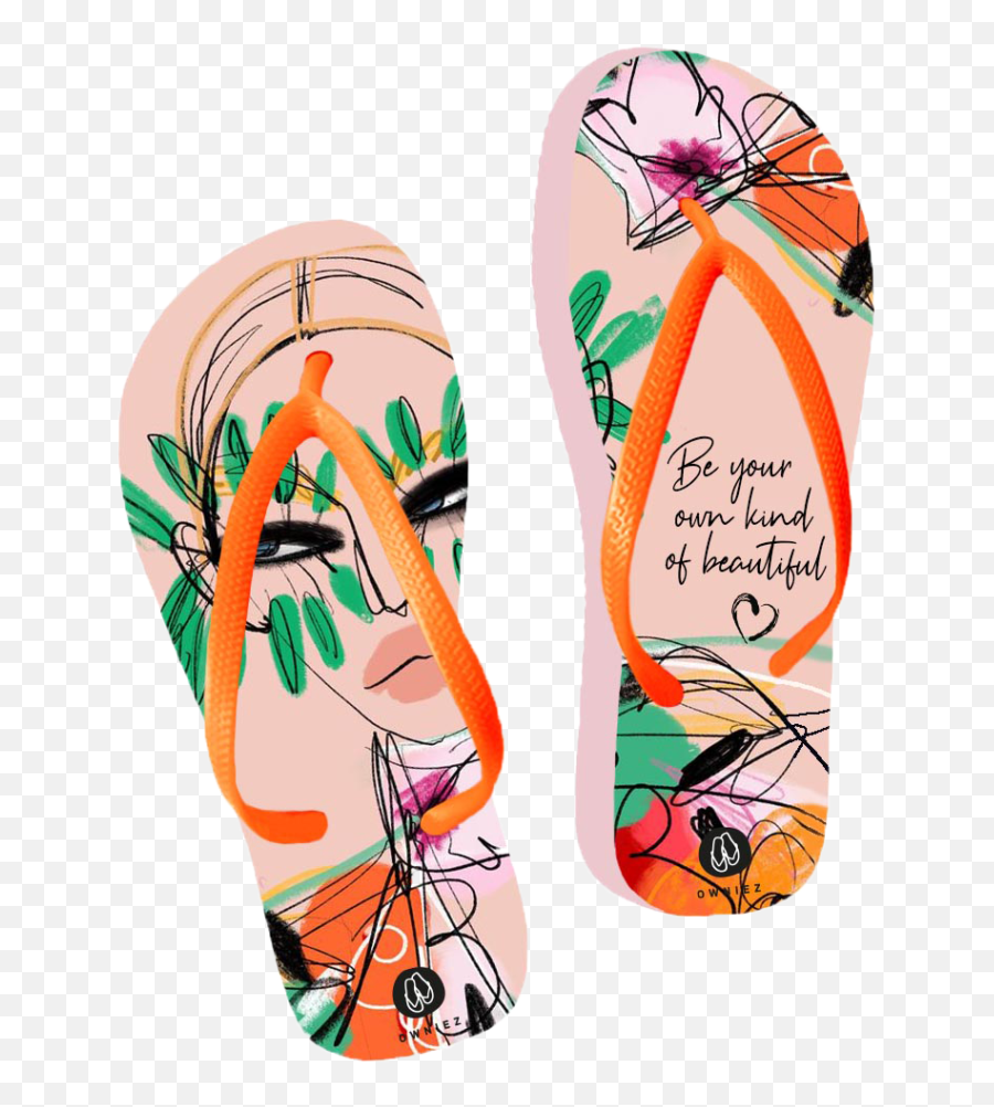 Jandals Japanese Sandals - For Women Emoji,Thong Emoji