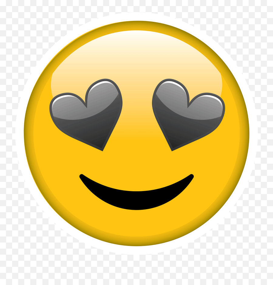 Download Heart Eyes Emoji Gif Png Base - Emoji Gif Heart Eyes,Heart Eyes Emoji