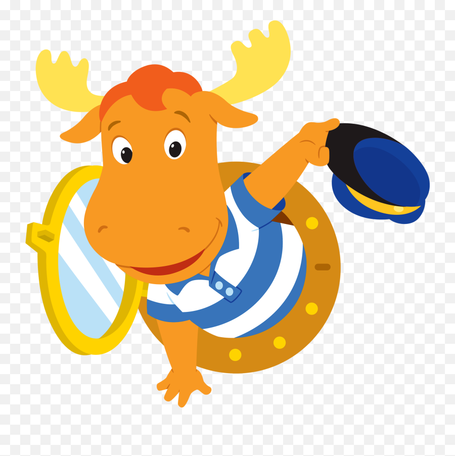 Backyardigans Tyrone Moose Sailor Clipart - Full Size Moose Sailor Emoji,Moose Emoji