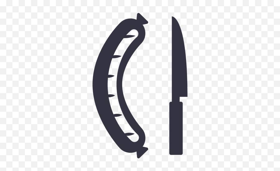 Sausage And Knife Icon Transparent Png U0026 Svg Vector - Faca Churrasco Desenho Png Emoji,Knife To Head Emoticon