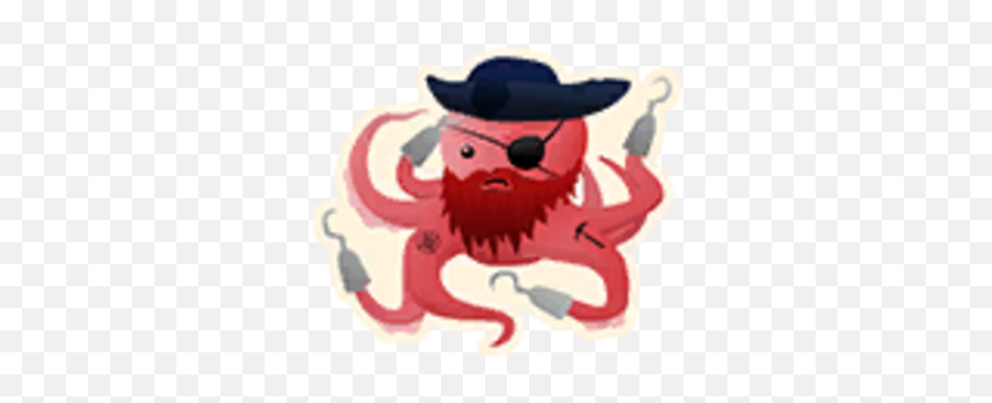 Octo - Fictional Character Emoji,Pirate Emoticon
