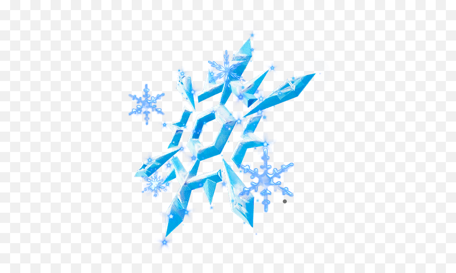 Fortnite Snow Crystal Back Bling - Png Pictures Images Emoji,Snowing Emoticon Imange