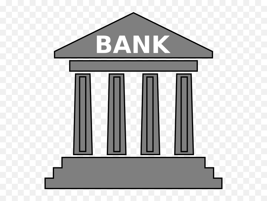 Bank Clipart The Cliparts - Clipartix Emoji,Emoji Breaking Bank