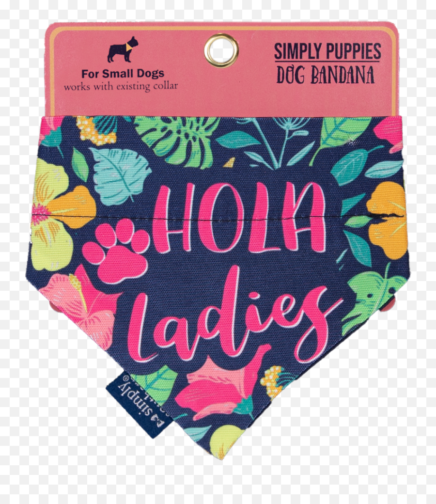 Simply Southern Dog Bandana Hola Ladies - For Teen Emoji,Emoji Bandana