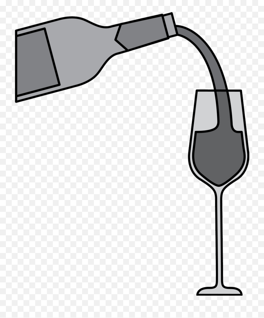 Wine Glass Clipart - Clipartworld Vector Botella De Vino Y Copa Emoji,Wine Glass Emoji