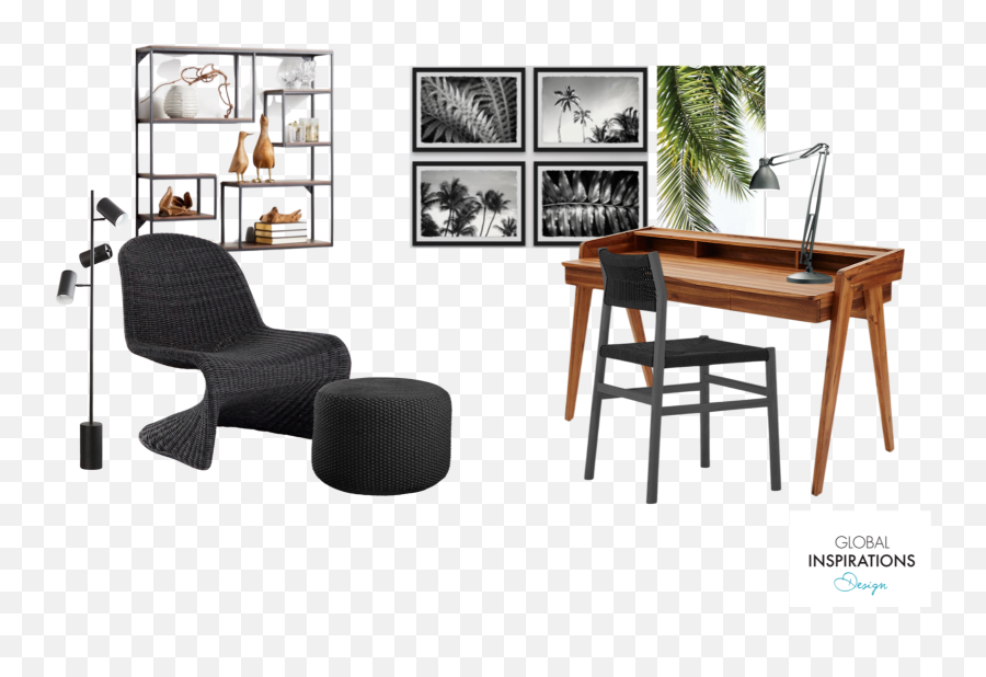 A Home Office Design You Will Love - Global Inspirations Design Emoji,En Vogue, Emotions